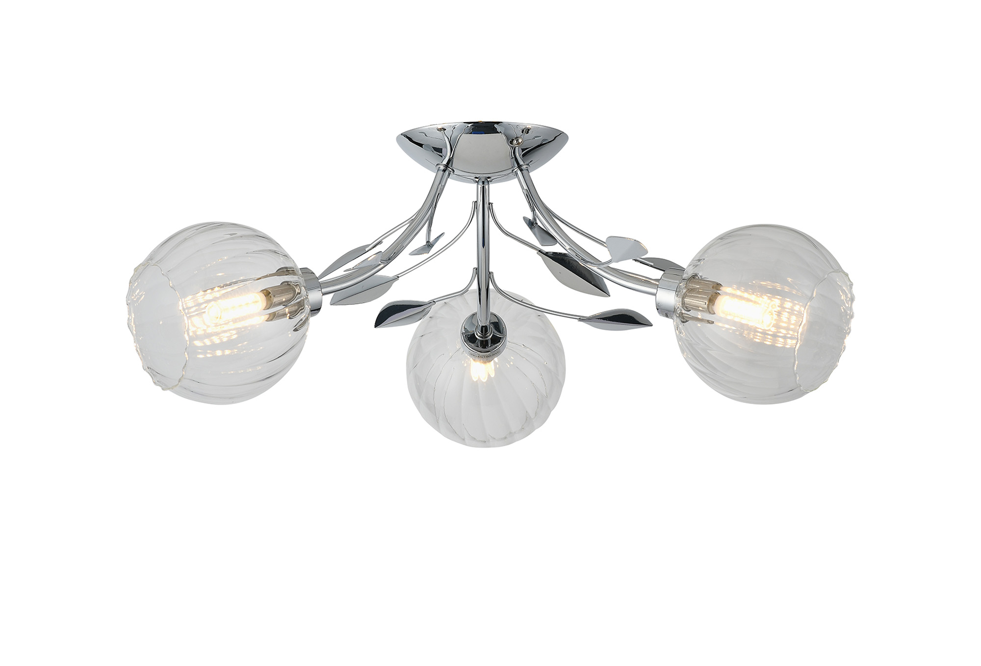 Elm Ceiling Lights Deco Semi Flush Fittings